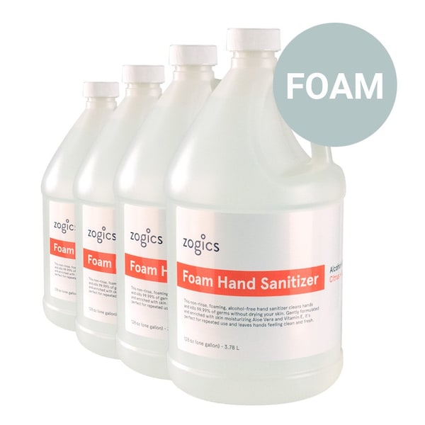 Personal Hand Sanitizer, Citrus/Aloe, 1 Gallon 4 PK